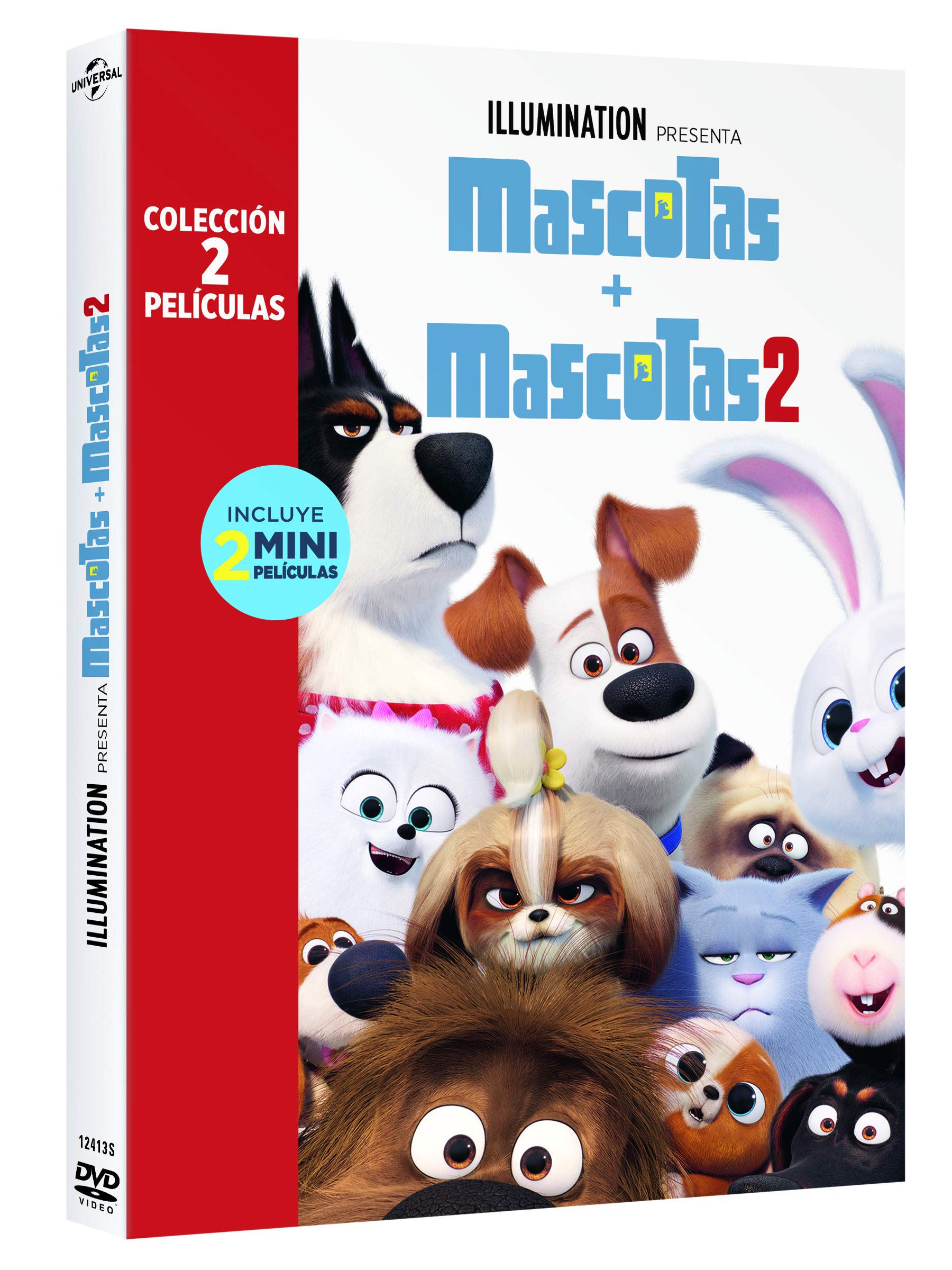 Pack Mascotas 1+2 (DVD)