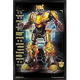 Trends International Hasbro Transformers: Bumblebee - Glitch Wall Poster, 22.375" x 34", Black Framed Version