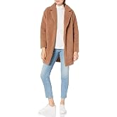 Amazon Essentials Women's Teddy Bear Fleece Oversized-Fit Lapel Sherpa Jacket (Previously Daily Ritual)