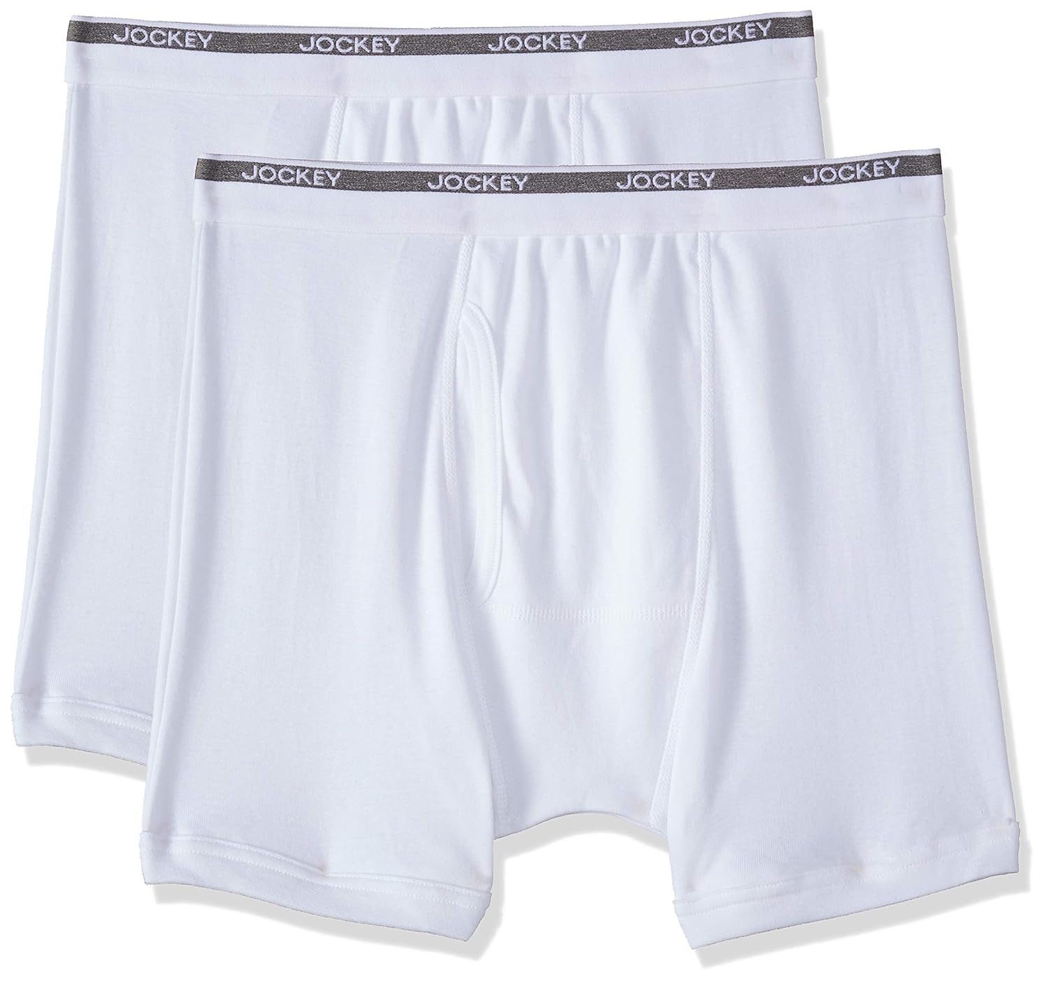 Buy Jockey Men's Plain Trunks (Pack of 2) (80090210_White_L) at Amazon.in