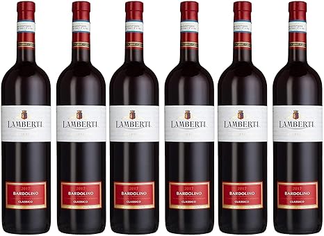 Lamberti Bardolino Classico DOC Santepietre Rotwein trocken (6 x 0.75 l)