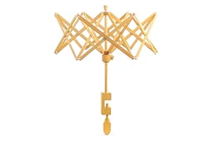 Textile Beech Crafted Premium Polished Yarn Swift with Skeins and Hanks | Knitting Crocheting & Spinning Winders & Accessories by Nagina International