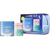 LANEIGE Water Sleeping Mask: Hydrating Korean Overnight Mask with Squalane & Probiotic-Derived Complex, for Bright, Glowing Skin & Barrier Support