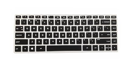 Saco Chiclet Keyboard Skin For Hp 14q Bu008tu 14 Inch Hd Laptop