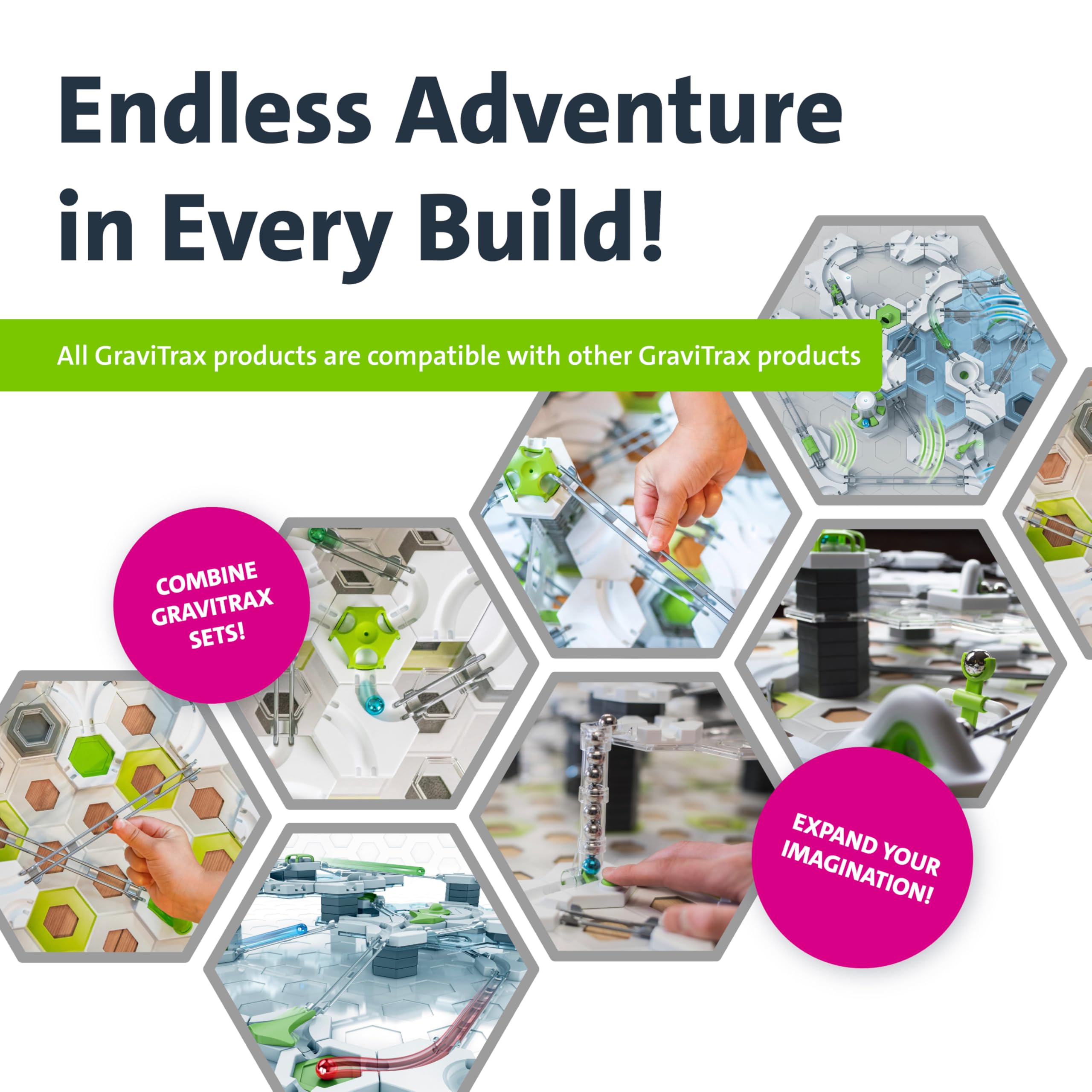 Ravensburger GraviTrax Starter Set - Gravity & Magnetic Marble Game - MESH Accredited STEM Toy for Kids - Brain-Building, Educational Gift - Engages Critical Thinking, Problem Solving - Ages 8+