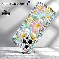 Avocase for iPhone 16 Pro Max Case, Colorful Oil