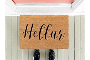 Hellur Doormat Welcome Mat Housewarming Funny Door MATS Bathroom Home Decor 20"x32"