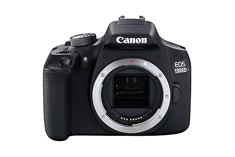 Canon EOS 1300D DSLR Camera - Black (Refurbished): Amazon.es ...
