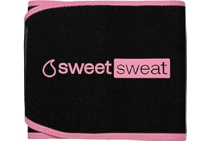 Sports Research Sweet Sweat Eco Waist Trainer - Premium Sweat Enhancing Fitness Belt for Women & Men - 4 Adjustable Sizes