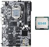 Lodokdre B75 12 PCIE Mining Motherboard G540 CPU LGA1155 DDR3 MSATA USB3.0 view 1