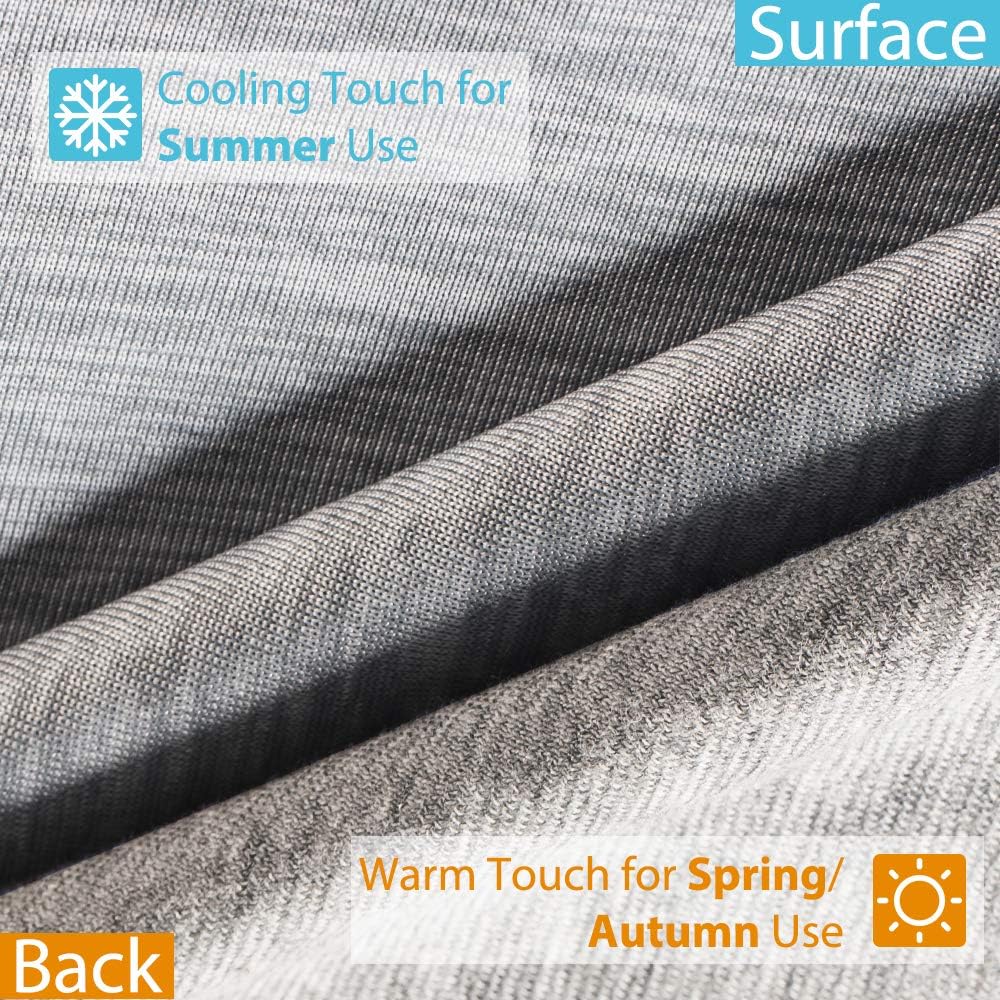 Elegear Cooling Blanket for Night Sweats Q-Max 0.5 Arc-Chill 3.0 Cool Fiber Summer Throw for Bed Sofa Chair Travel Adult Kids Hot Sleeper - Image 5