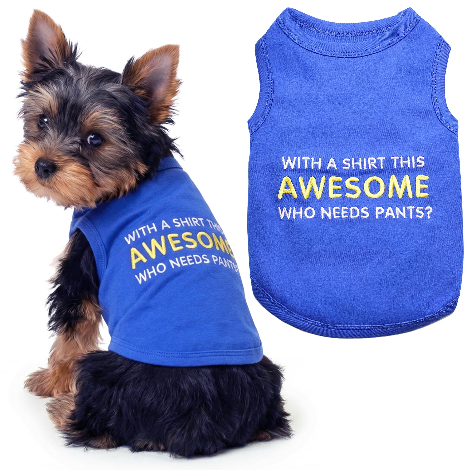 Parisian Pet Awesome Dog T-Shirt, X-Small