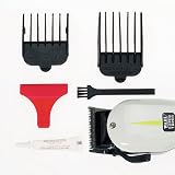 Wahl Professional Super Taper Hair Clipper with 4 Combs #1-4, Oil & Brush view 3