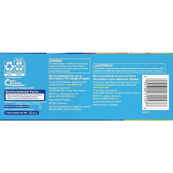 ZIPLOC SANDWHICH BAGS, 90 COUNT