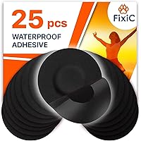 Fixic Freestyle Adhesive Patch 25 PCS – Good for Libre – Enlite – Guardian – NO Glue in The Center of The Patch – Pre…
