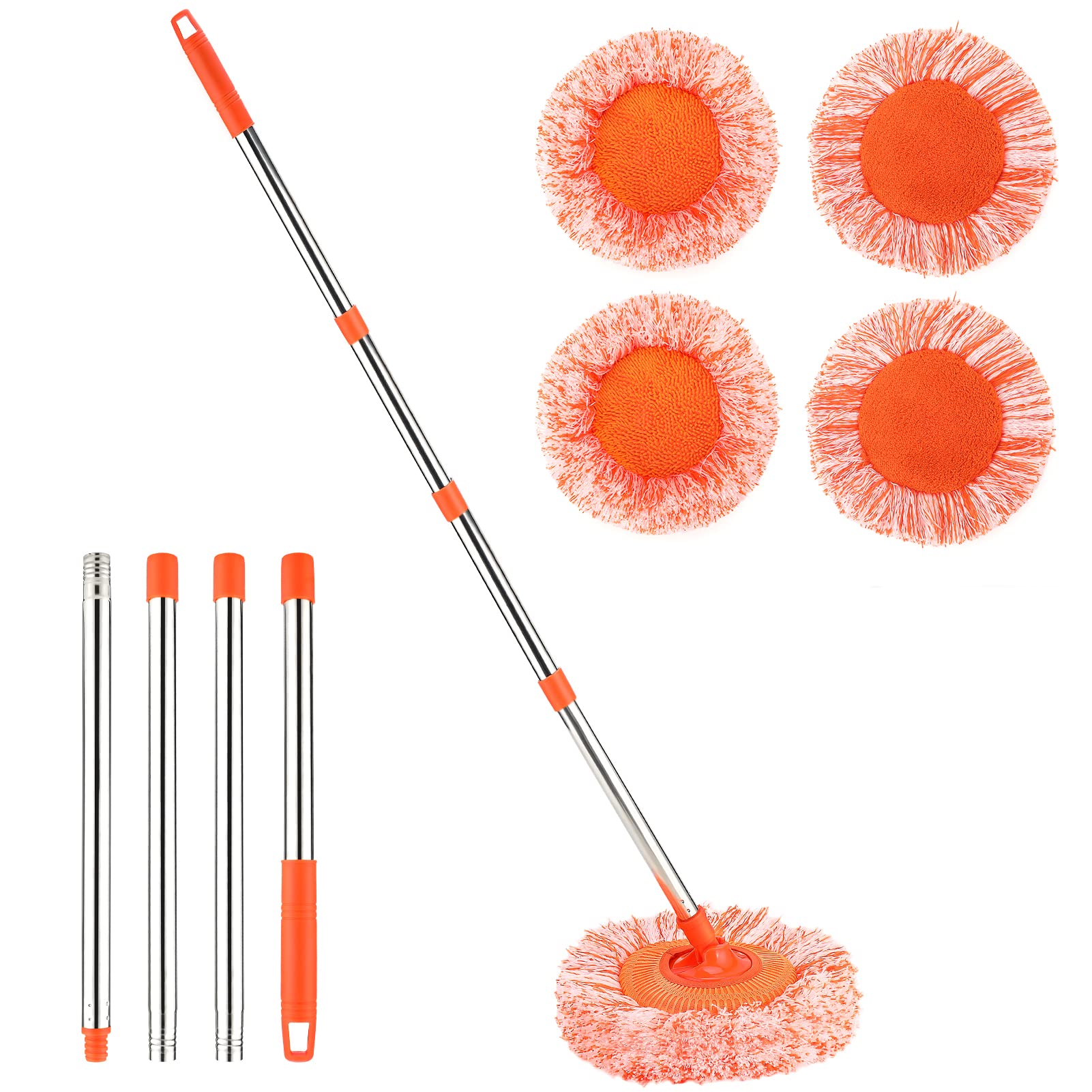 59 in Adjustable Cleaning Mop, Dolodomy