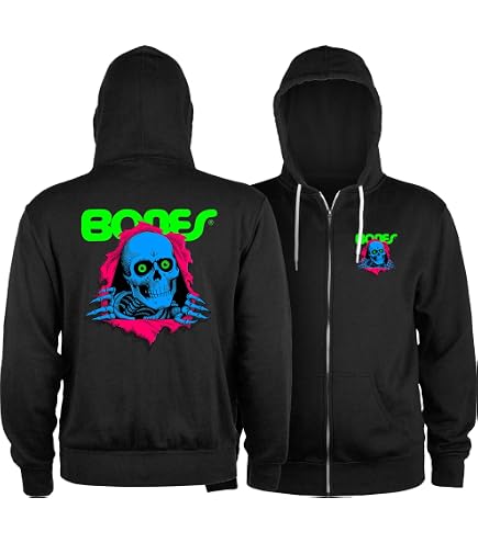Amazon.com: Powell Peralta Ripper Lightweight Zipper Hooded