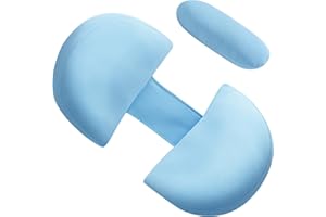 napz Pregnancy Pillows, Maternity Pillow Support for Backs, Hips, Legs, Belly, Soft Pregnancy Body Pillow for Pregnant Women with Detachable and Adjustable with Pillow Cover(Blue)