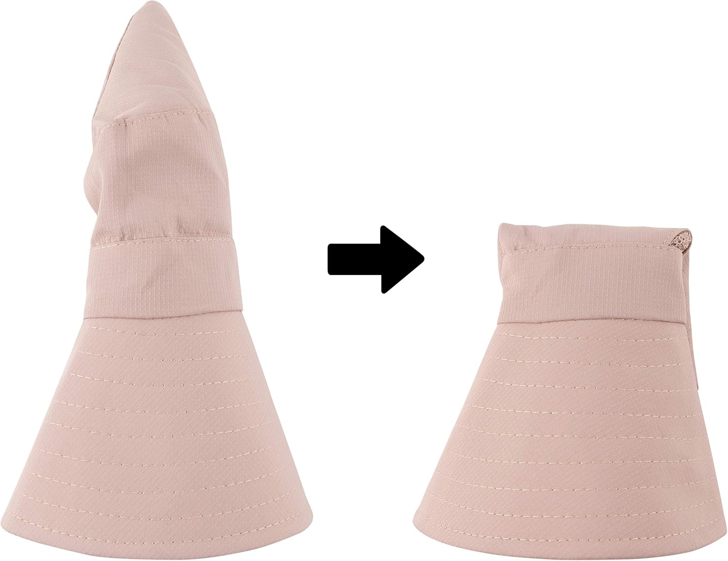 Muryobao Women Ponytail Summer Sun Hat Wide Brim UV Hats Floppy Bucket Cap for Safari Beach Fishing Gardening Pure Pink at  Women’s Clothing store