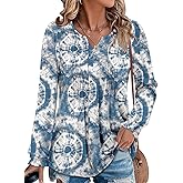 Angerella Long Sleeve Shirts for Women Comfy Fall Tops Dressy Casual Blouses Tunic Tops for Leggings