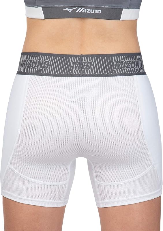 Damen Aero Vent Gepolsterte Gleitshorts, weiß, X-Large