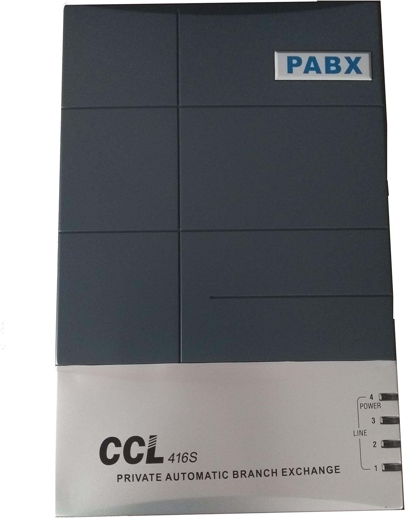 NAVKAR SYSTEMS EPABX CCL 416 4 Line-in 16 Intercom Extensions System (Black)
