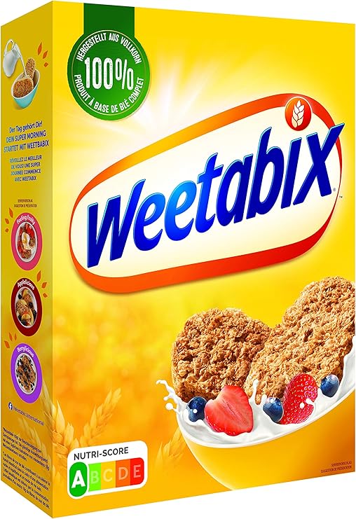 Weetabix Original Whole Grain Breakfast Cereals Whole Grain Cereal High Fiber, Low Sugar