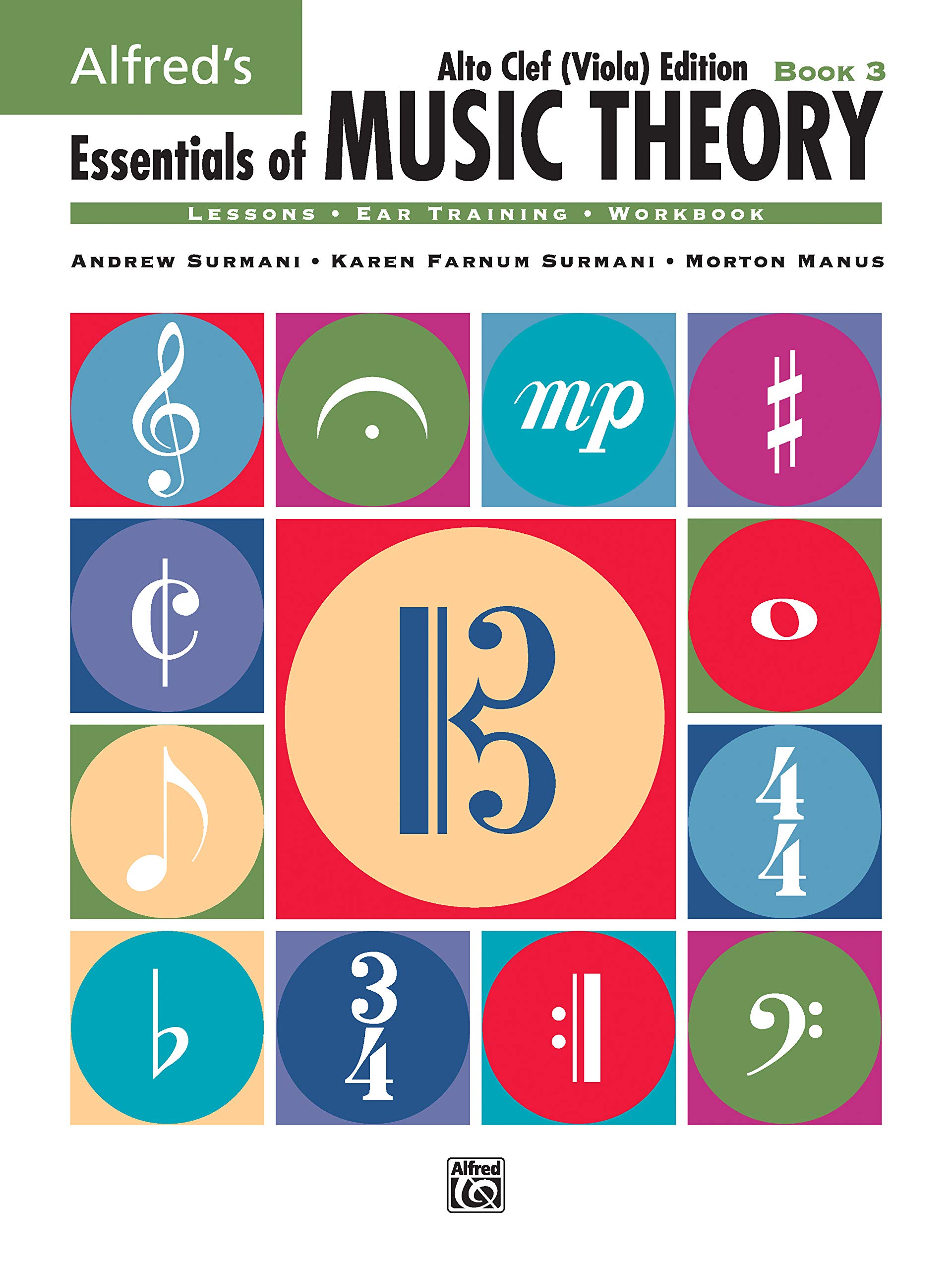 Alfred'S Essentials Of Music Theory, Bk 3: Alto Clef (Viola) Edition (9780739002643)