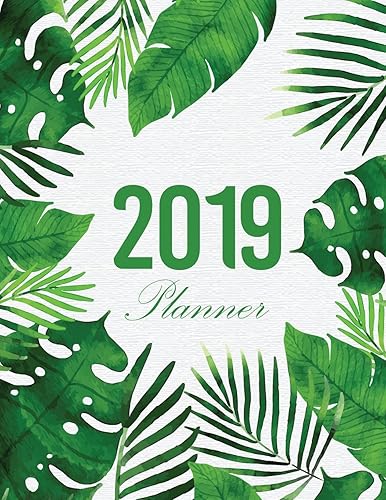 Download 2019 Planner: Weekly and Monthly Planner 2019, 365 Daily Weekly And Monthly Calendar, Academic Planner, Agenda Schedule Organizer Logbook, Organizer Appointment Notebook PDF
