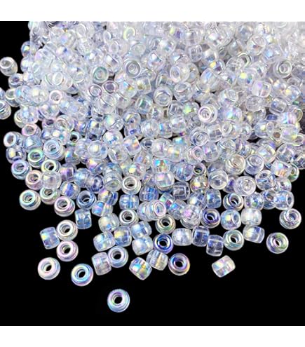 Amazon.com: Toho Round Seed Beads 6/0#167BD 'Transparent