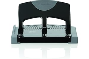 Swingline SmartTouch 3-Hole Punch, Reduced Effort, 45-Sheet Punch Capacity, 60% Less Effort Required (6447419235)