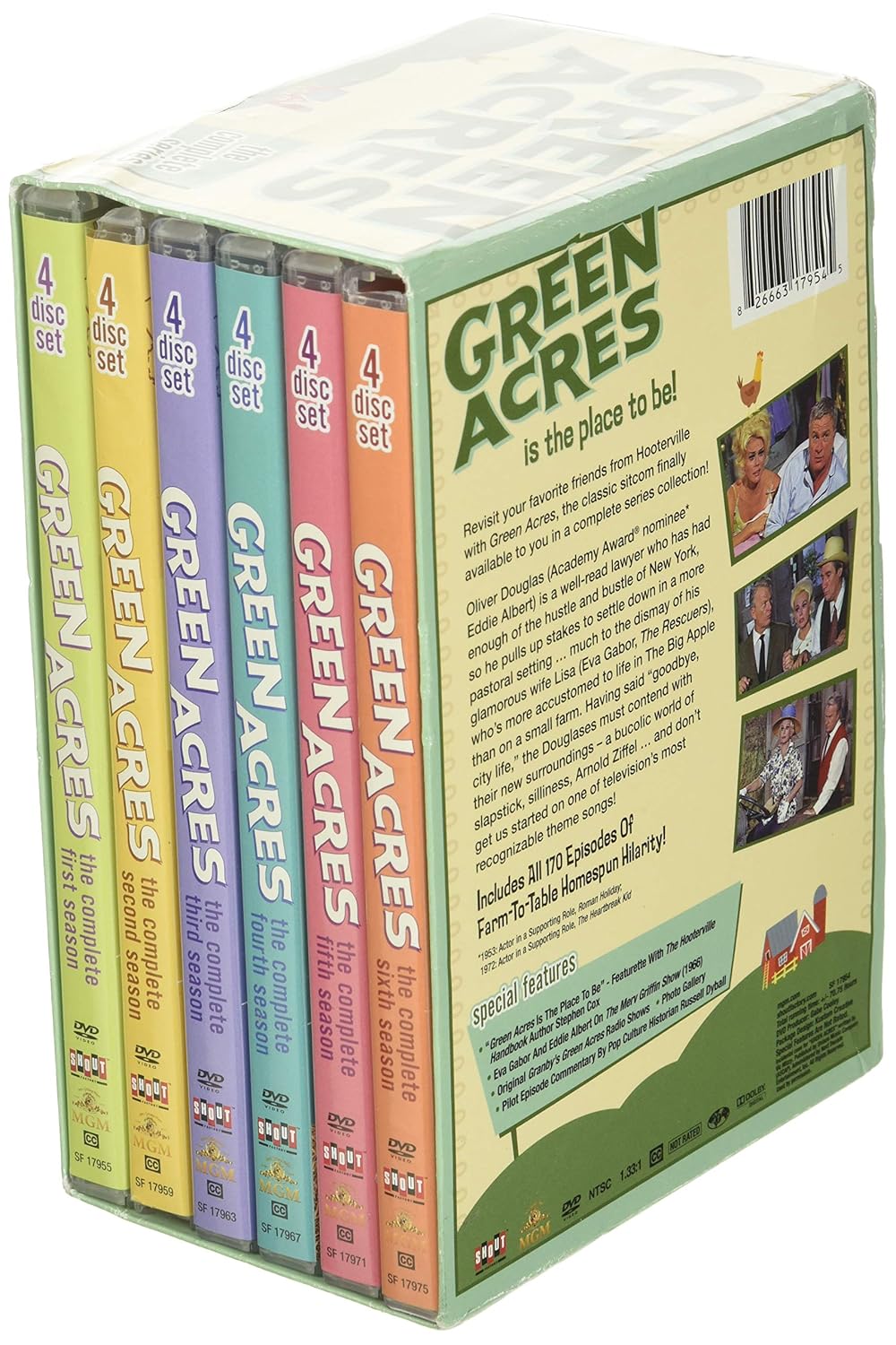 Amazon Com Green Acres The Complete Series Eddie Albert Eva Gabor Various Movies Tv
