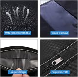 WAORZMK Garment Bags 5Pcs 24x40in Breathable Dustproof with Window view 6