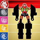 Power Rangers Red Dragon Thunderzord Action Figure Mighty Morphin view 8