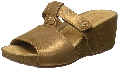 clarks bronze sandals
