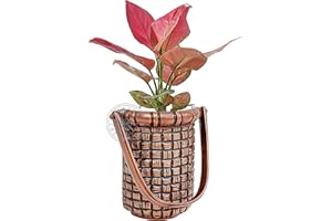 Hanzla Collection Solid Brass Copper Antique Finish Basket Door Knocker Handmade Doorknocker