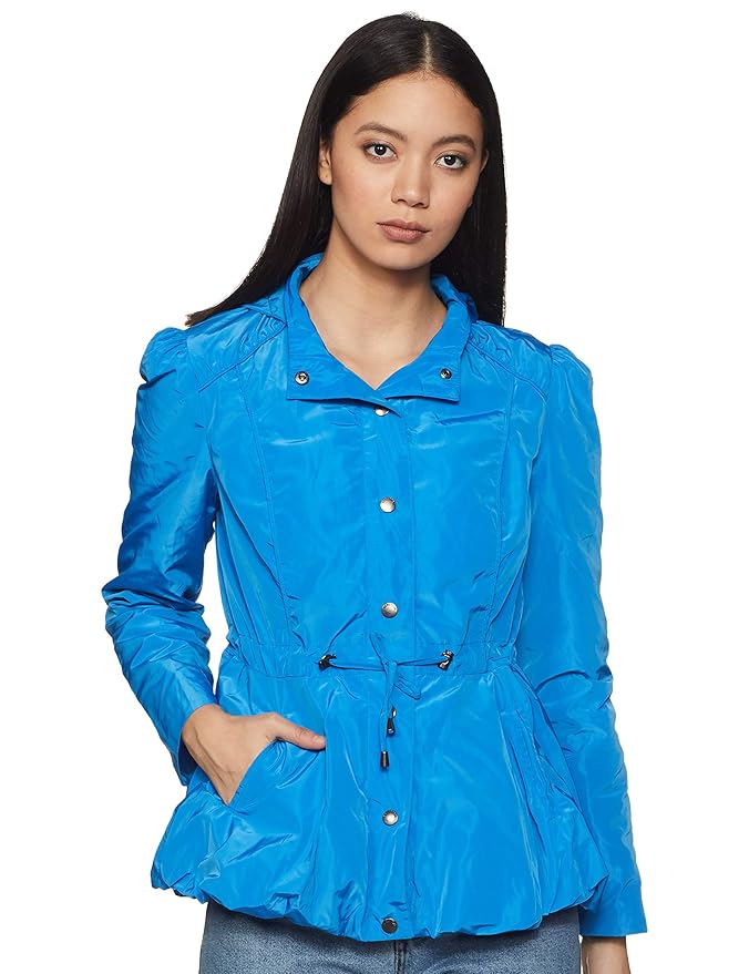 Buy United Colors of Women's Jacket (16A2SG1D6600IA4838_Blue
