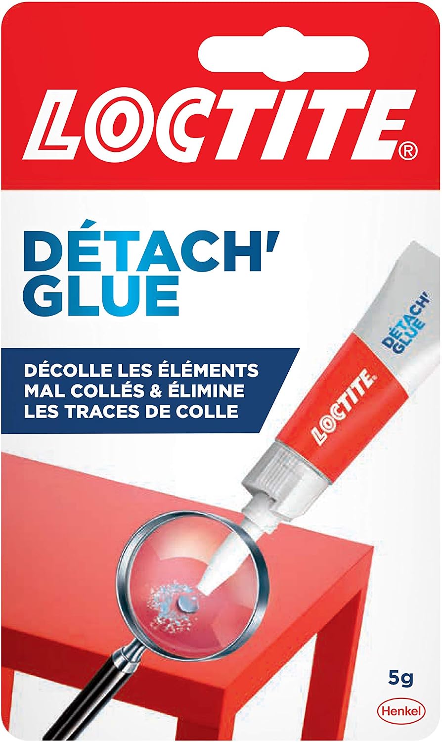 Loctite - Detach Glue Remover - 5 g, Clear/Transparent