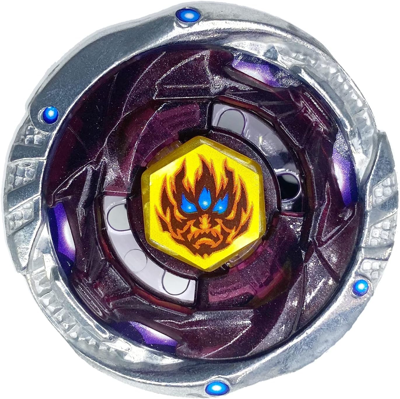 Wrpaulk Bey Battling Top Blade (BB-118 Phanton Orion B:D) &(BB-105 Big Bang Pegasis F:D) Metal Gyro Set with Launchers