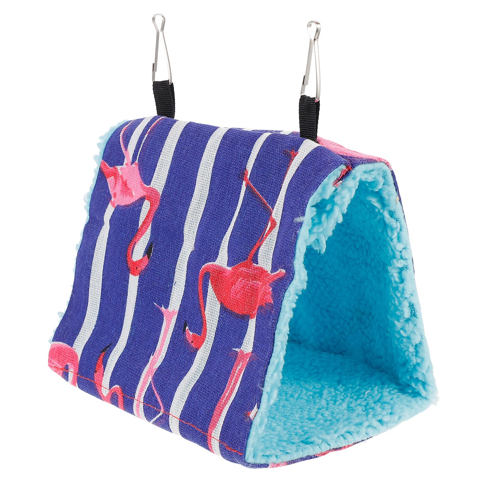 BESPORTBLE Bird Bed Parrot Bed Parrot Hammock Bird Cage Budgie Bird Sleeping House Hanging Hammock Outdoor Bird Aviary Bird Parrot Hideaway Bird Cave Outdoor Tent Triangle Bird's Nest