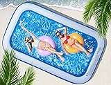 CHICLIST Inflatable Swimming Pool