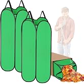 2 Pack Leaf Bag Holder, Pop Up Leaf Bag Chute for Easy Leaves Collecting | Reusable Lawn Bags Holder Funnel, Lightweight, Quick Setup &amp; Storage, Fits Paper Yard Bags, Easy Leaf Cleanup