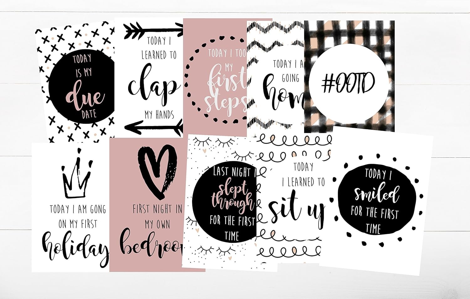 baby milestone cards big w
