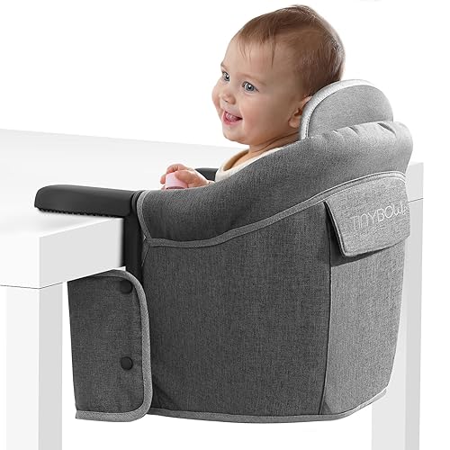 Tinybow Hook On High Chair for Baby, High Chair That Attaches to