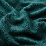 MOONLIGHT20015 Fleece Blanket King Size 270x230 cm Emerald 400 GSM view 9