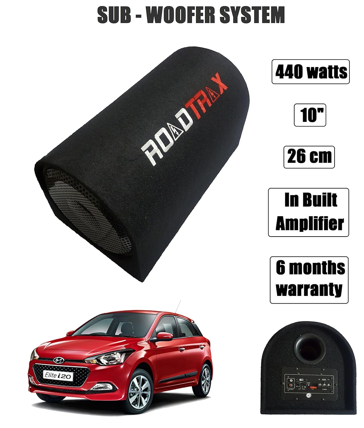 hyundai i20 subwoofer