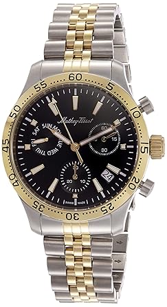 (Renewed) Mathey-Tissot Analog Black Dial Mens Watch - H1822CHBN