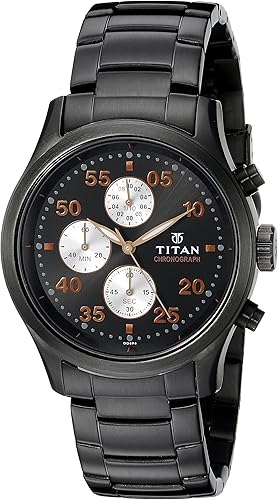 titan octane watches black