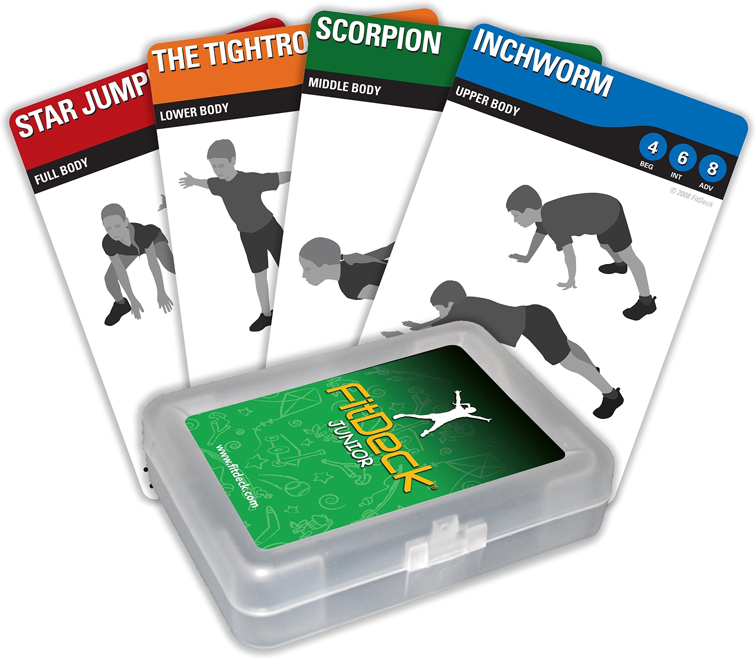 FitDeck Junior - Exercise Playing Cards (56 cards)