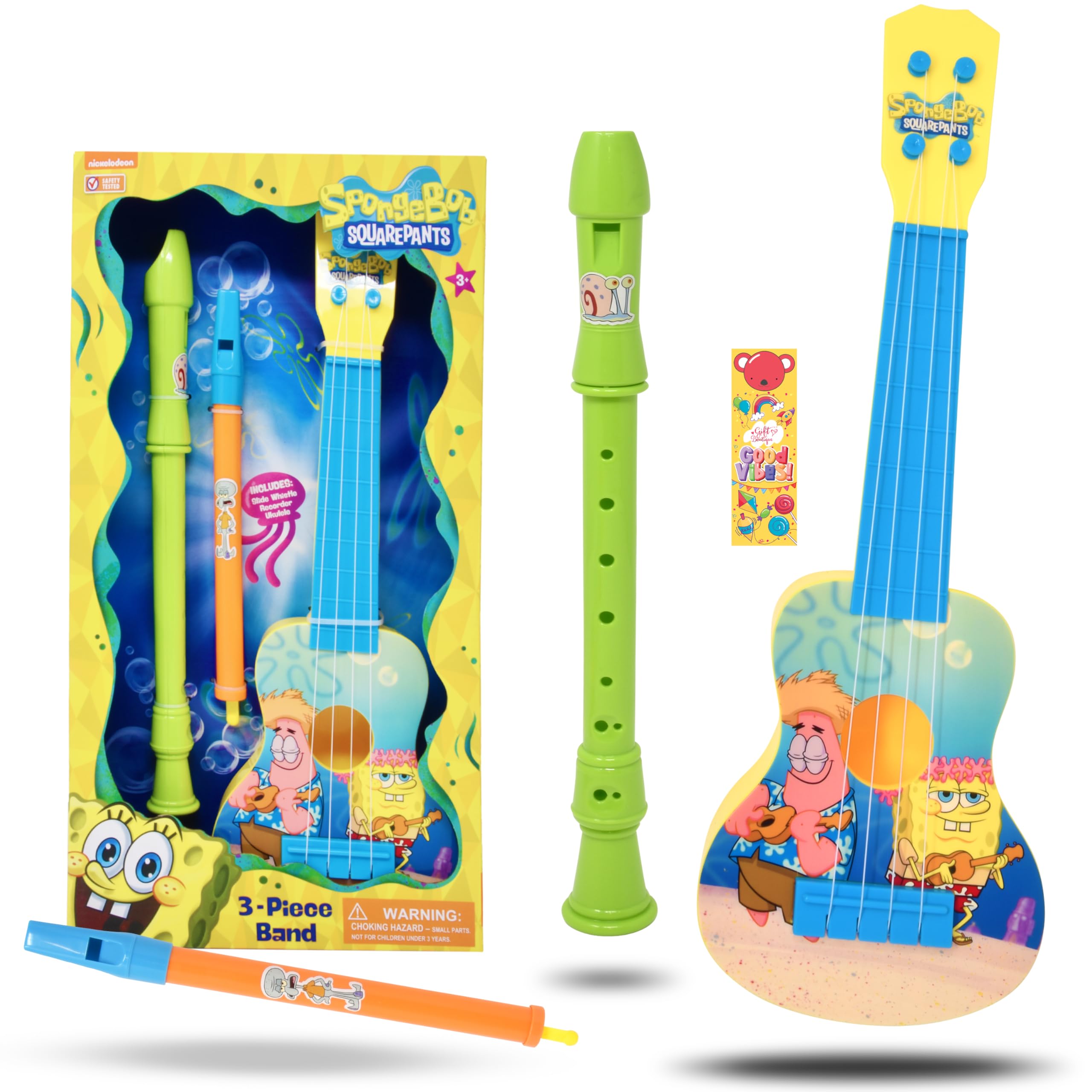 SpongeBob SquarePants Kids Guitar Instruments, 16